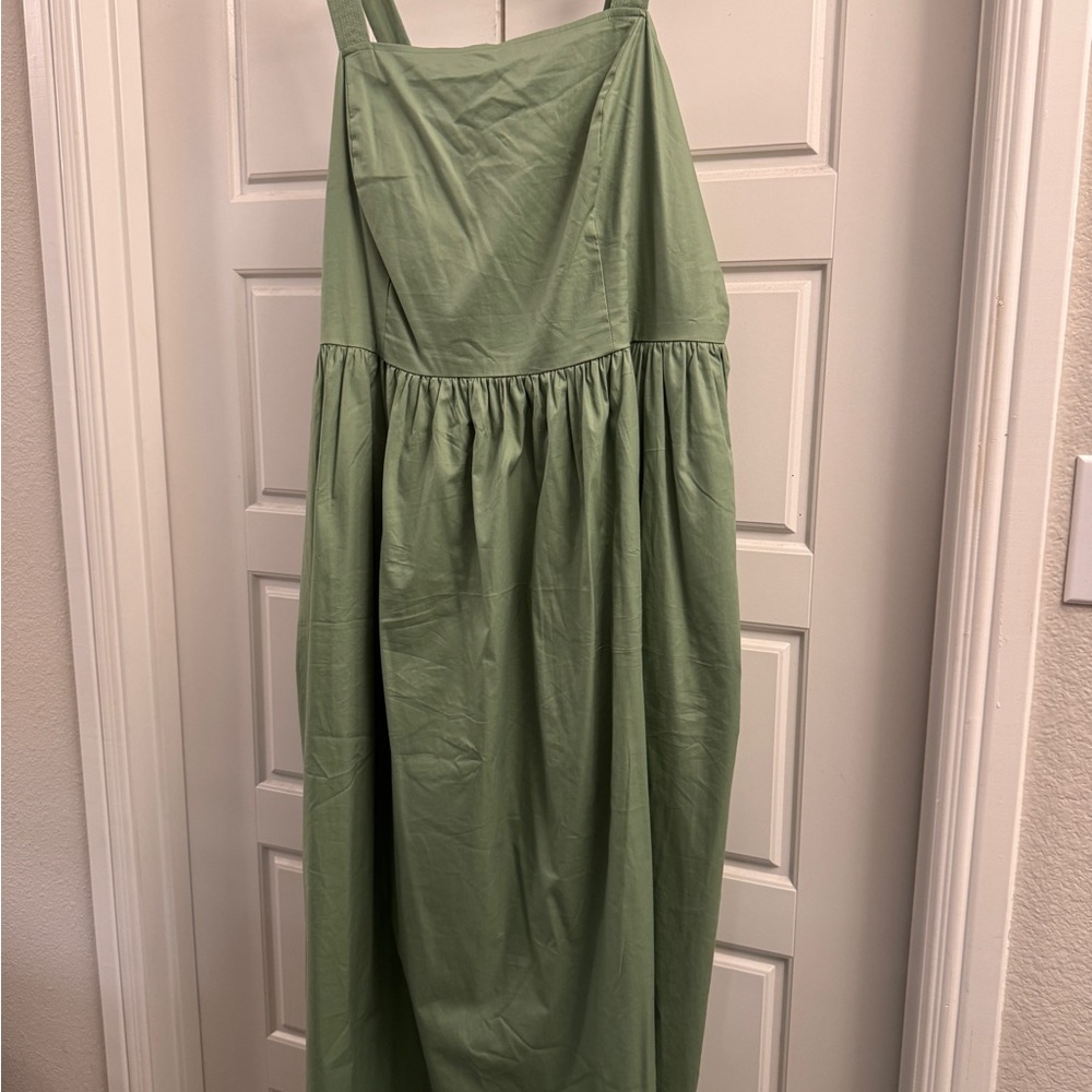 Lane Bryant Sage Green Dress